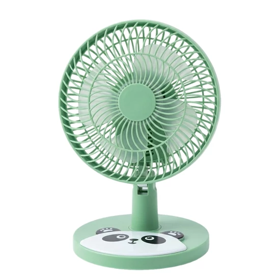 Cartoon Desk Fan – Vidám Asztali Ventilátor Állatfigurás Talppal M-200
