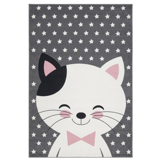 Cicás mintás gyerek szőnyeg csillagokkal 160 x 230 cm GYSZ10