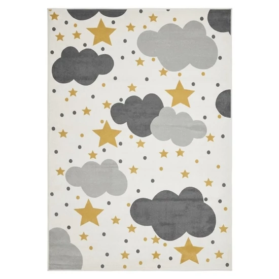 Felhő és csillag mintás szőnyeg 160 x 230 cm GYSZ5