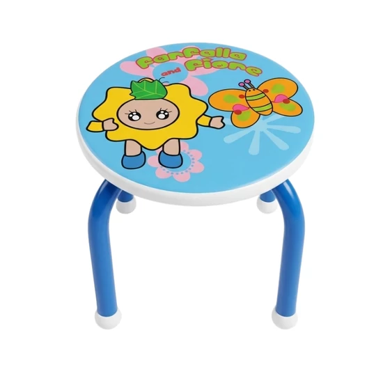 Színes Gyermek Hokedli – Farfalla and Fiore Mintával SGH-02F