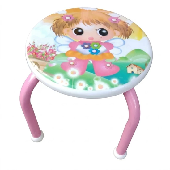 Színes Gyermek Hokedli – Tündérlány Mintával SGH-04T