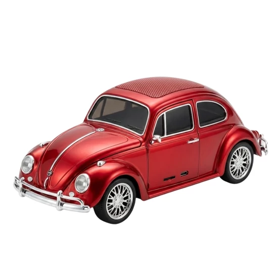 WSTER Music Car Speaker – Retró Bogár Stílusú Bluetooth Hangszóró WS-1939