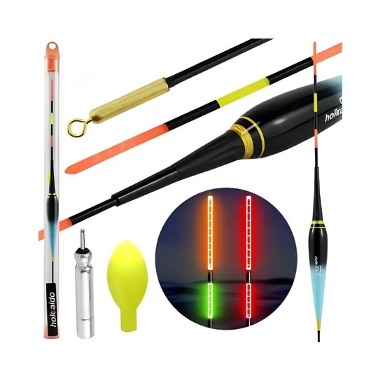 Hokkaido LED világító úszó 4g kapásra színváltással elemmel W24020 