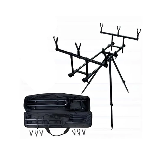 Hokkaido rod pod pontyhorgász tripod állvány horgászbotokhoz
 W26016