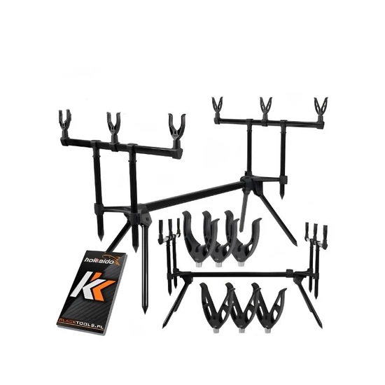Hokkaido pontyhorgász rod pod állvány 3 bothoz stabil kivitelben
 W26019