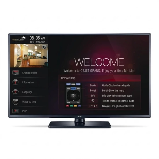 LG 32" LX321H Smart Hotel TV – Professzionális Megoldás LX321H