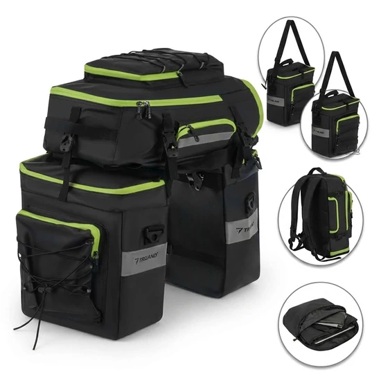 Trizand 53L vízálló kerékpártáska 00027339