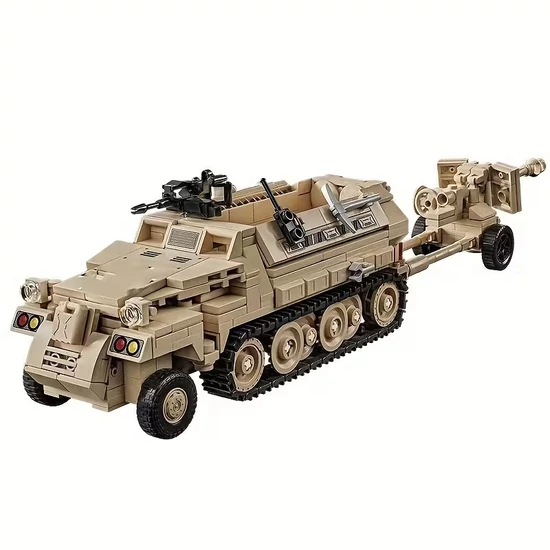 558 db páncélozott jármű építőkocka készlet BR999013