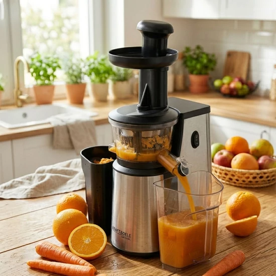 Kraft&Dele lassú fordulatú gyümölcs- és zöldségprés KD4301