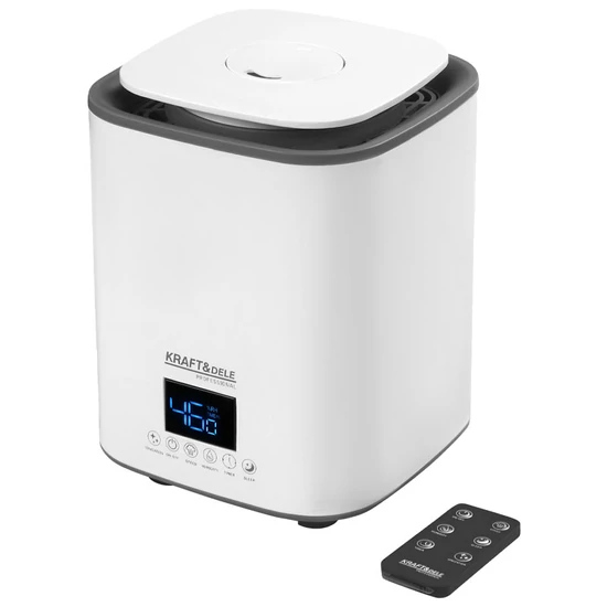Kraft&Dele Ultrahangos párásító távirányítóval 3,1 liter 30 W KD4356