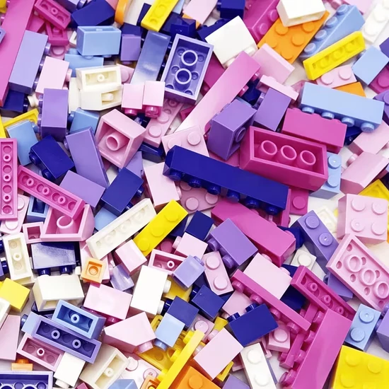 500 darabos építő kocka lány gyerekeknek VK68051-L