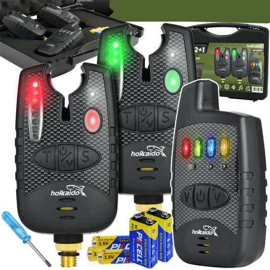 Hokkaido LED kapásjelző készlet 2+1 W12071