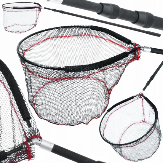 Hokkaido teleszkópos gumírozott merítőháló 290 cm W14019