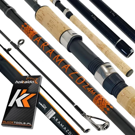 Hokkaido Aramazd 2 az 1-ben pergető bot 2,4m W11224