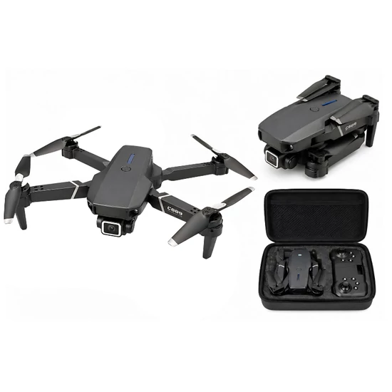 Drón 4K kamerával és távirányítóval K-489