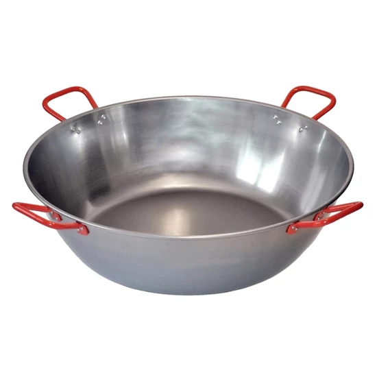 Paella füles serpenyő polírozott 4 fülű 65 cm 10053