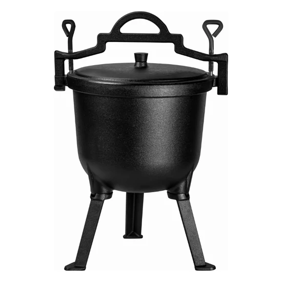 Kraft&Dele öntöttvas vadászkondér 8 literes KD4186