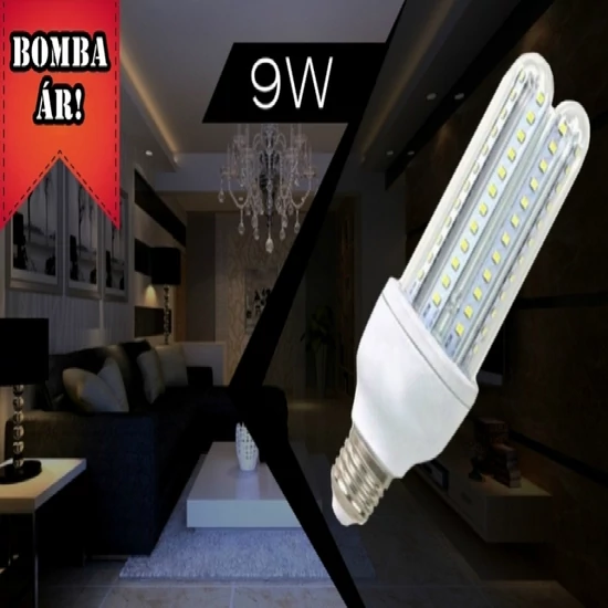 9W LED izzó