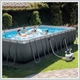 Intex 26364 Medence szett Ultra XTR négyszögletes 7,32x3,66x1,32 cm 126364