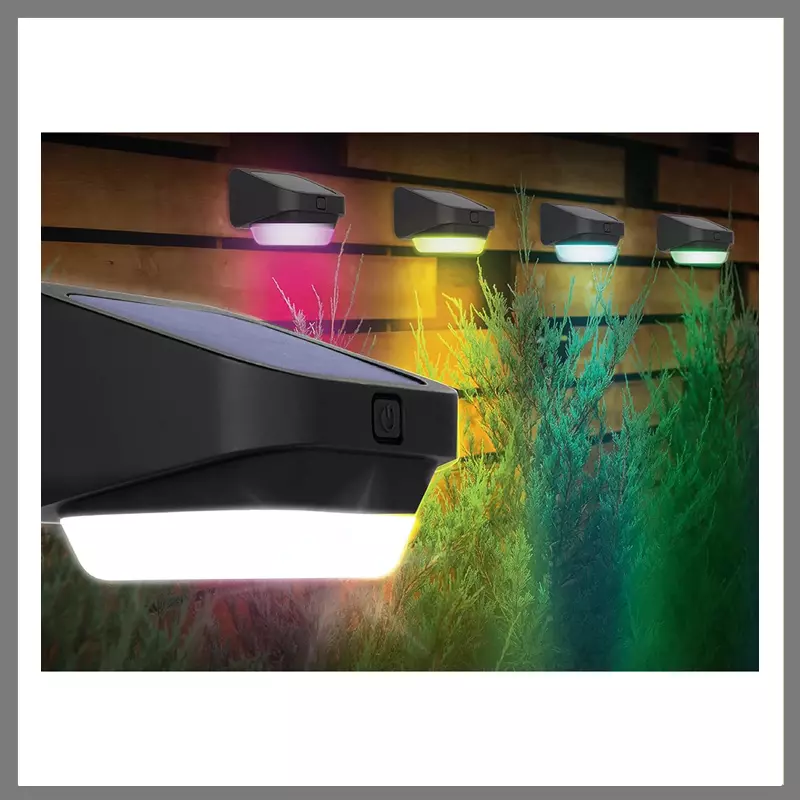 LED RGB napelemes kerti lámpa ZT12318