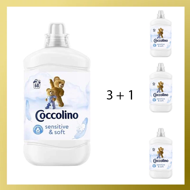 Coccolino Sensitive Pure öblítőkoncentrátum 1700ml/68 mosás 3+1 AKCIÓ 24170132akcio