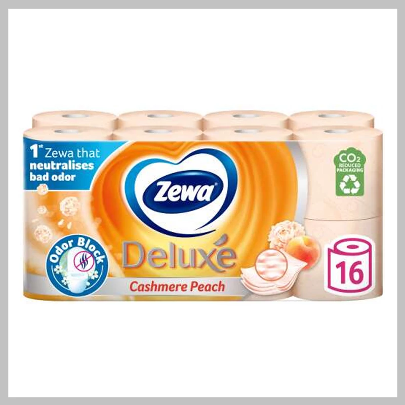 Zewa Deluxe Cashmere Peach 3 rétegű Toalettpapír 16 tekercs 31000550