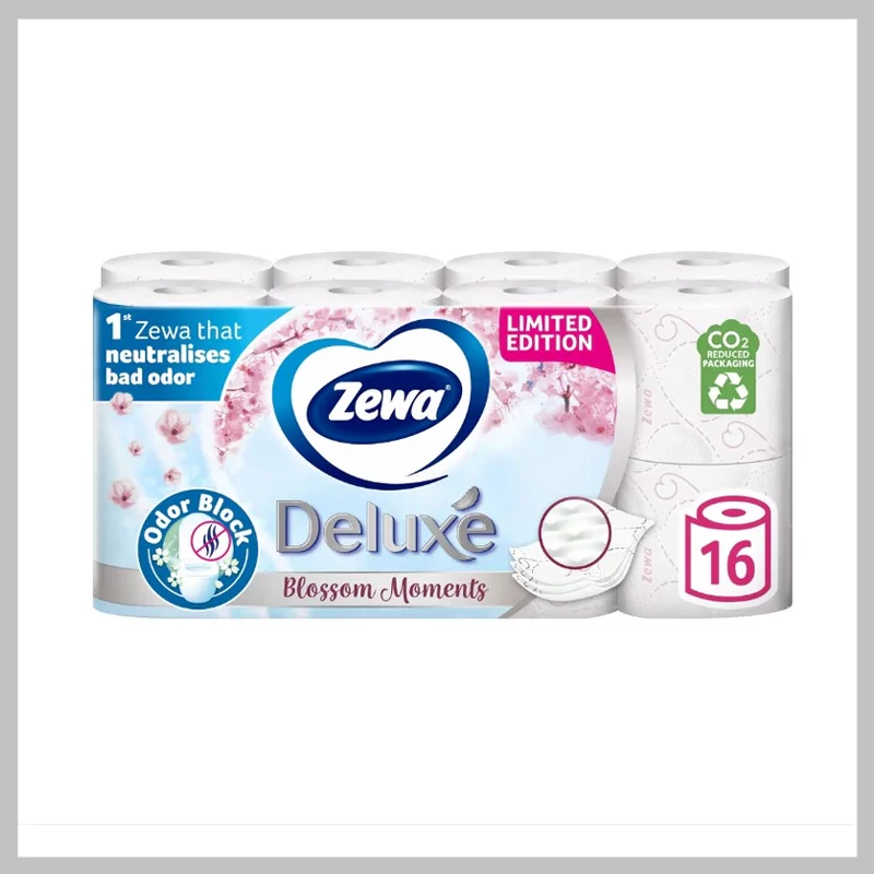 Zewa Deluxe Blossom Moments toalettpapír 3 rétegű 16 tekercs 33547804