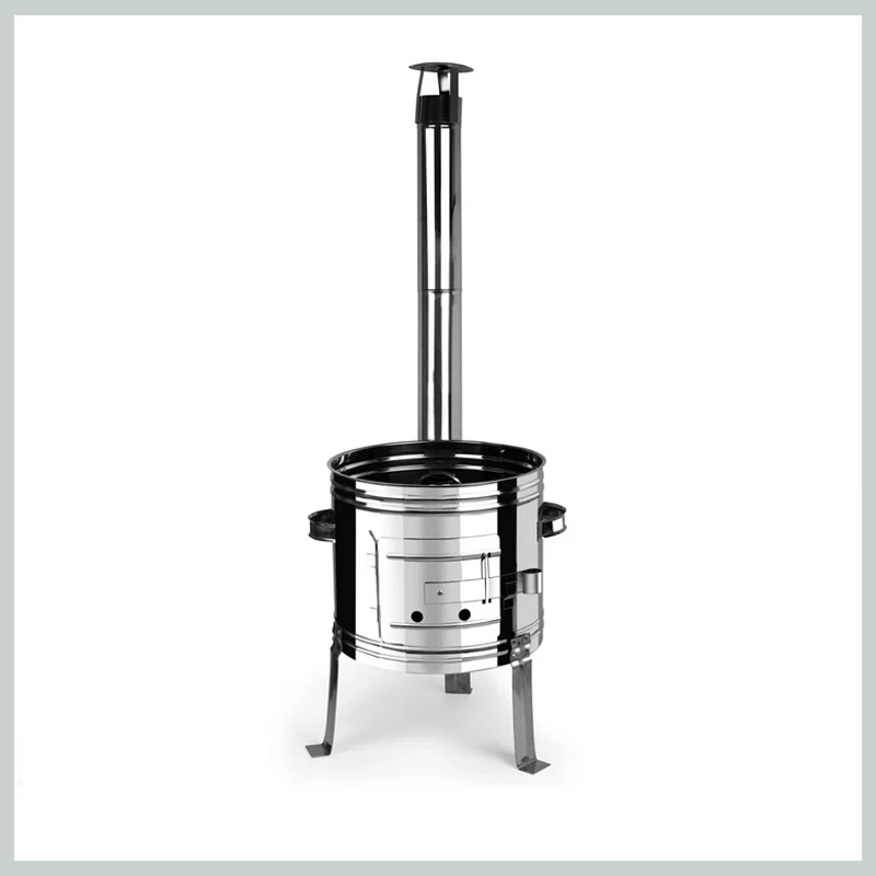 Perfect Home Inox parti üstház 31cm +kémény+könyök+kalap 10446
