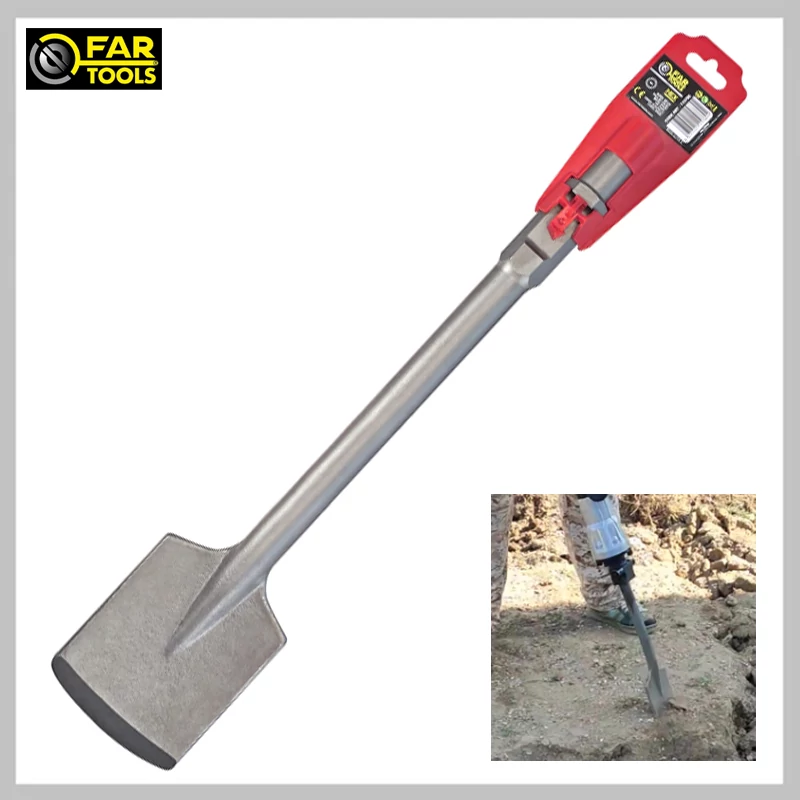 FAR-TOOLS 140 mm-es HEX30 ásóvéső szár 115780