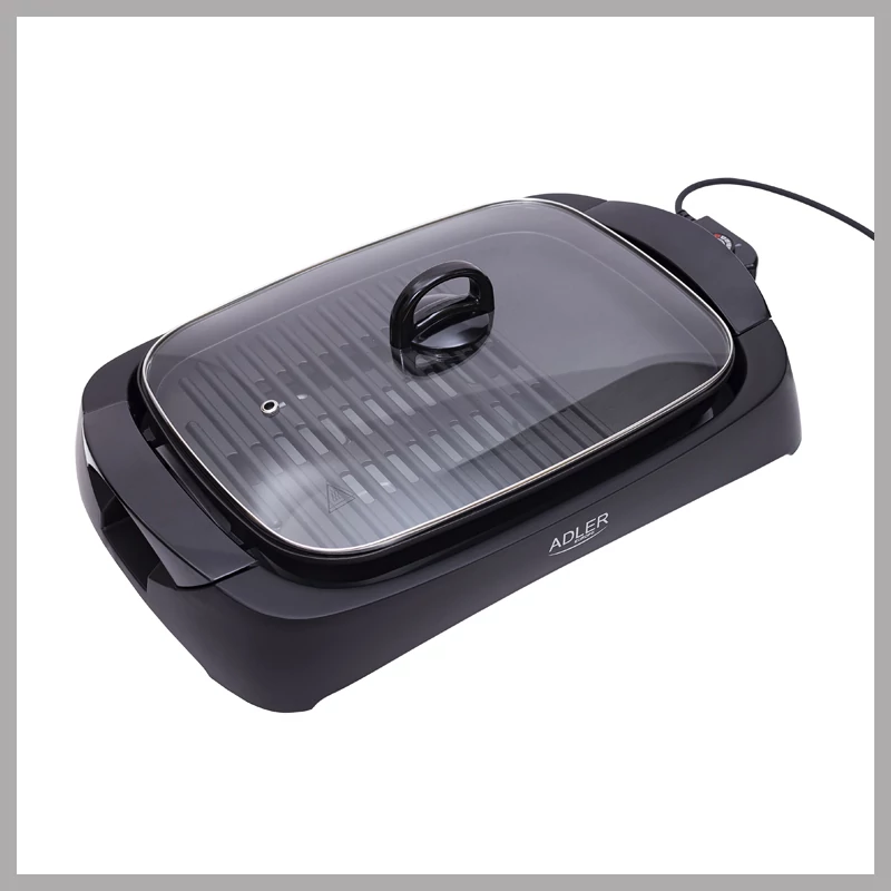 Adler Elektromos grill - Fekete AD6610
