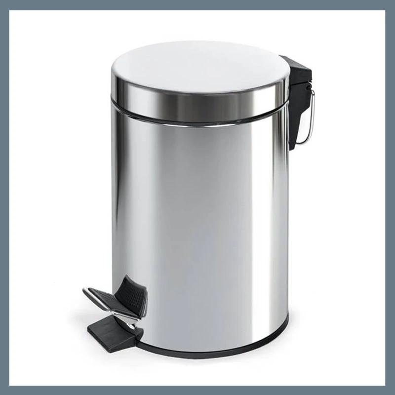 Rozsdamentes szemetes TWIZZ 5L, pedálos 48AA1174B