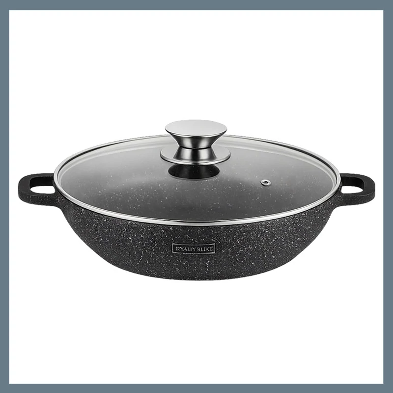 Royalty Line 40 cm márvány bevonatú sekély edény – 11,3 liter RL-BR40MG
