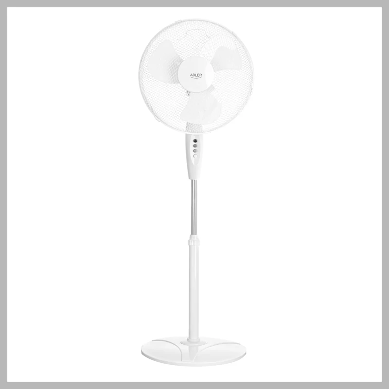 Adler Állóventilátor – 40 cm, 90W, fekete - AD7323w