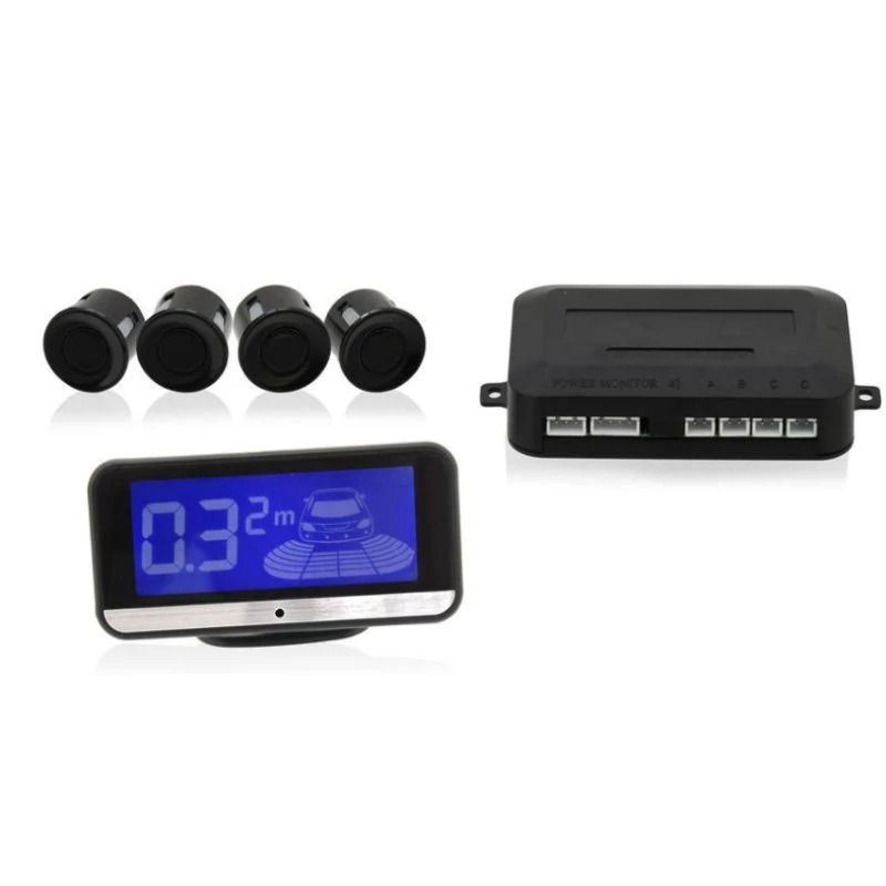 Parkolássegítő 4 érzékelővel, LCD kijelzővel 33601