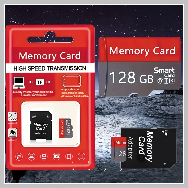 128 GB Memóriakártya / TF Kártya + Adapter – UHS Class 10 BE1175370