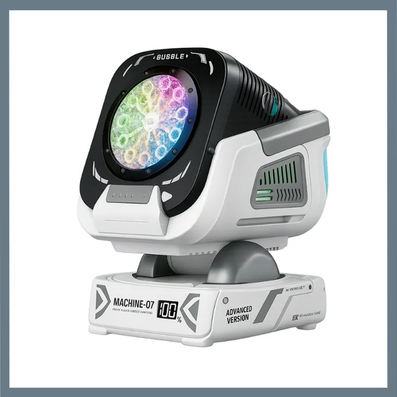 Automata habfúvó játék RGB fényekkel – Forgatható, távirányítóval CD1103541