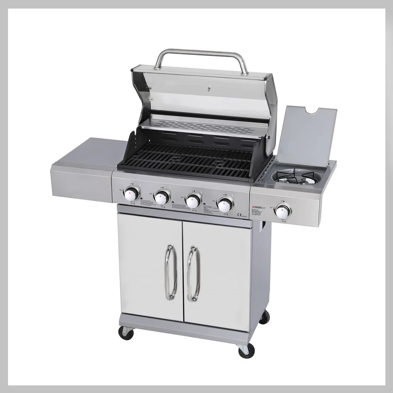 ARACAR Rozsdamentes Acél Gázgrill – 13,7 kW ADG.IH.LG02