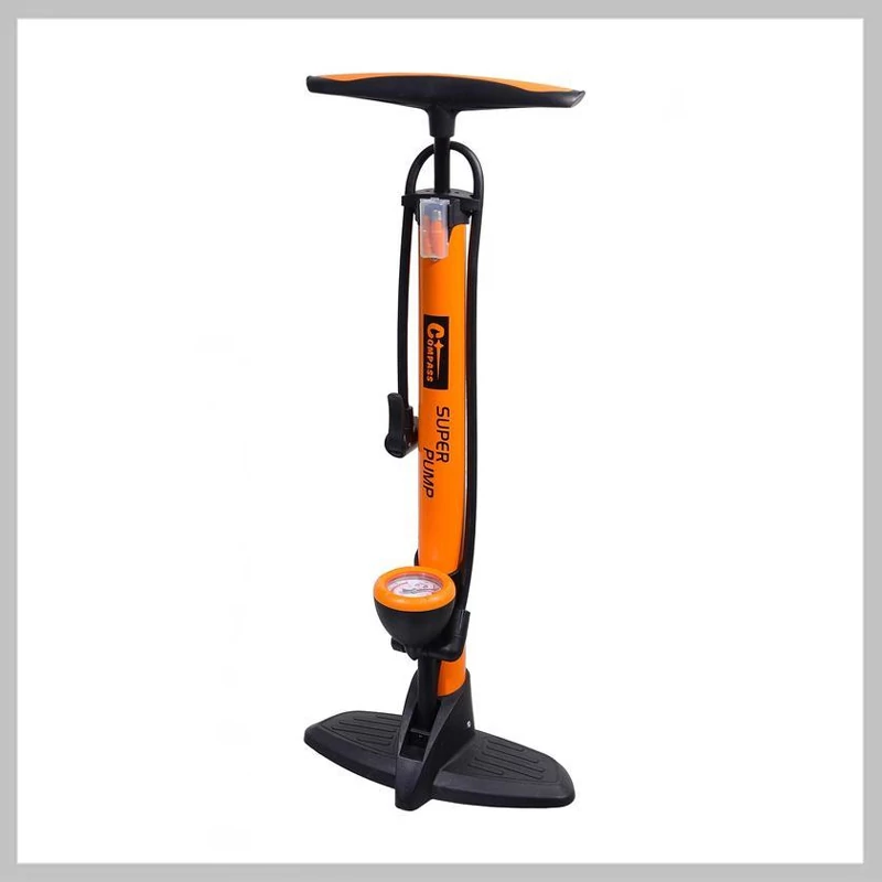 SUPER PUMP Kézi Pumpa Manométerrel – 530 × 38 mm – 09148