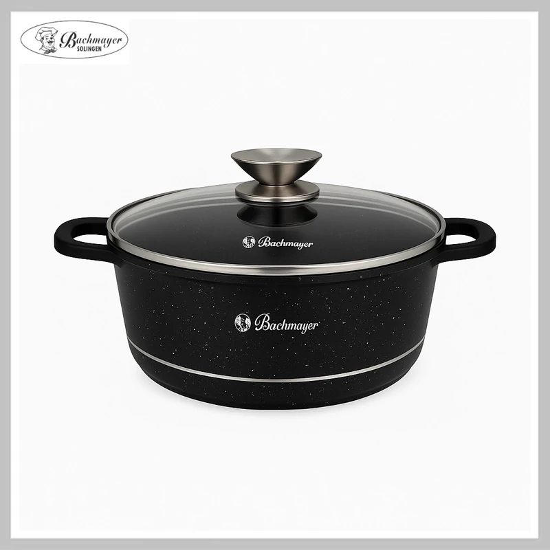 Bachmayer 24cm Márvány Bevonatú Lábas BM-7770-24
