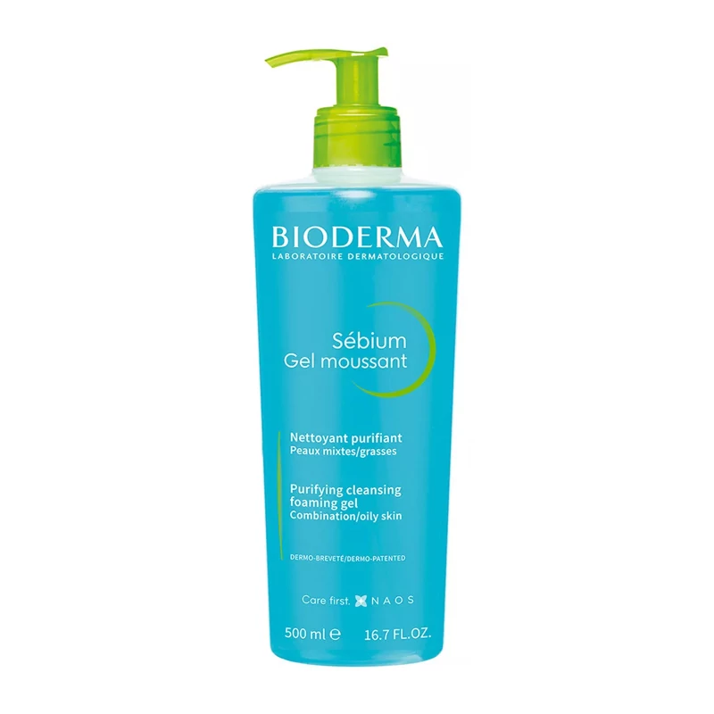 Bioderma Sébium Gel Moussant – Tisztító Habzó Gél – 500 ml 113109