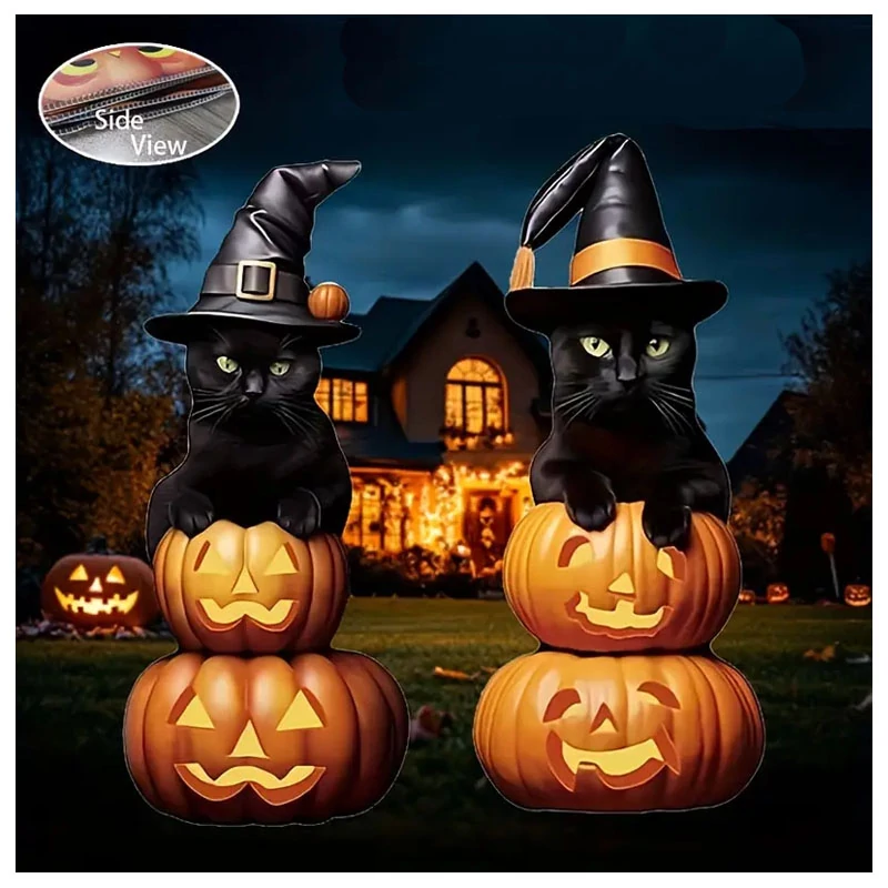 2 darabos 2D-s Halloween Kerti Dekoráció JQ4083287