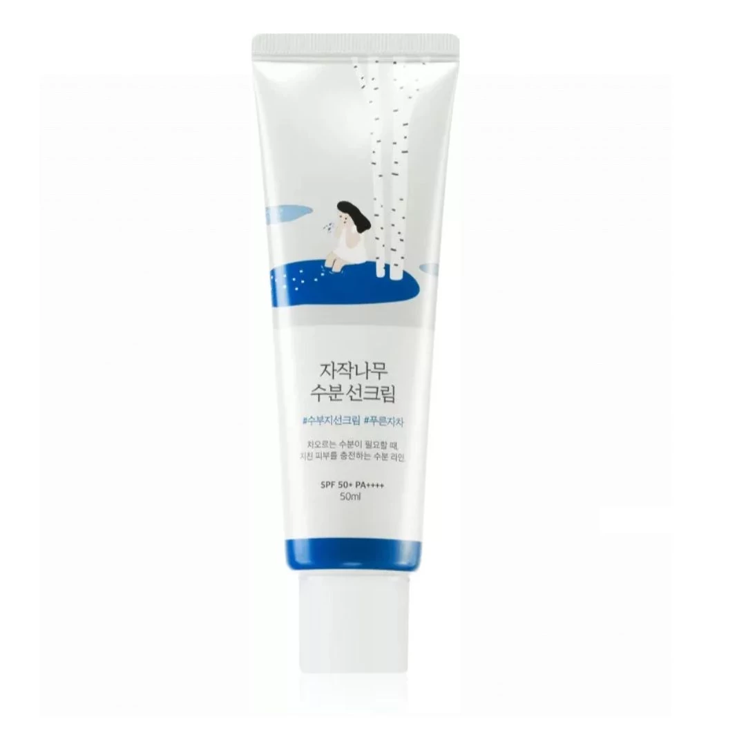 ROUND LAB Birch Juice hidratáló fényvédő krém nyírfanedv kivonattal SPF50+ PA++++ 50ml 8809782551814