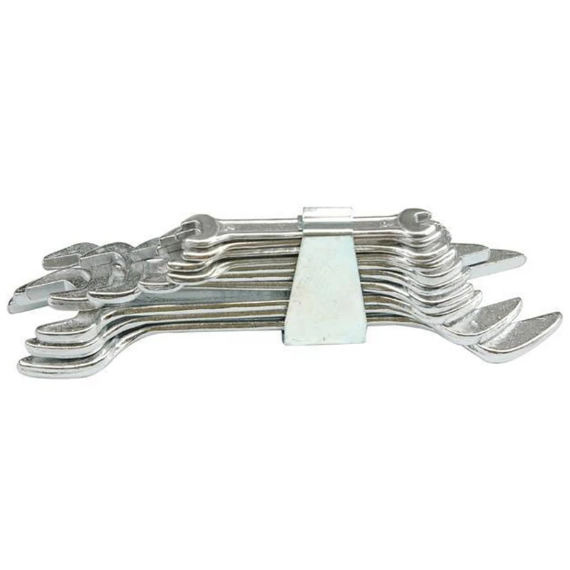VOREL Kétoldalas villáskulcs készlet – 8 db (6–22 mm) TO-50590