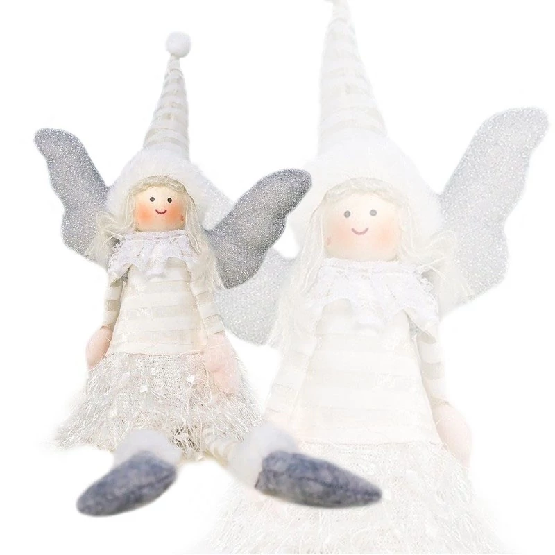 Karácsonyi angyal plüss figura – 38 cm ASN03B