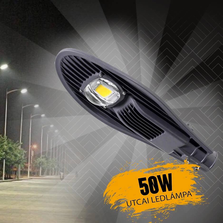 50W utcai led lámpa